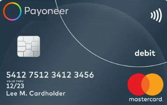 payoneer card
